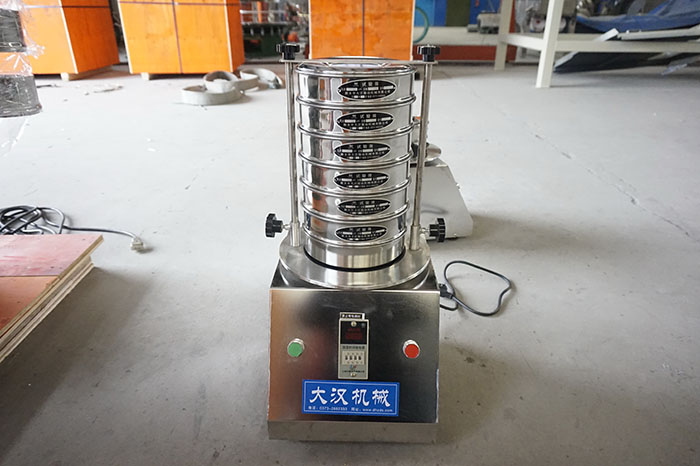 300T試驗篩篩機+篩框展示圖