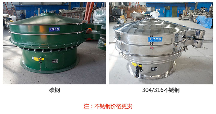 單層振動篩材質(zhì)